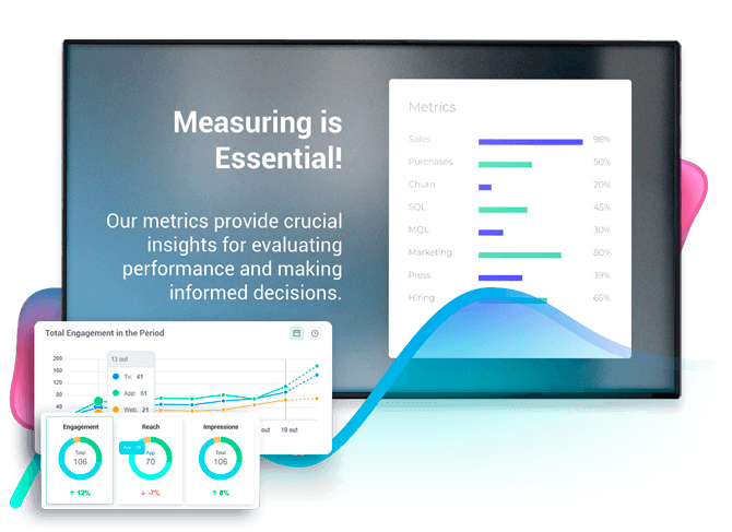 ícone Increase business performance and results 