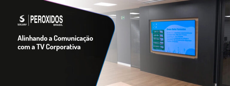 TV Corporativa na Peróxidos – Comunicação Interna em Ação