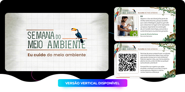 Semana do Meio Ambiente: Campanha Eu Cuido na sua empresa