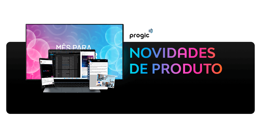 Novidades de Produto - Progic