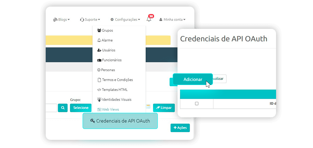 API de integração com sistema de gestão de pessoas