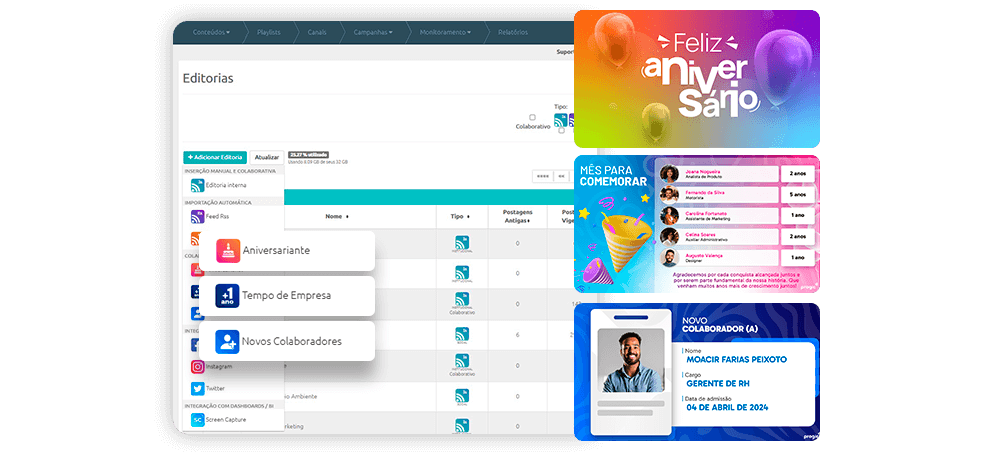 Editorias Automáticas da Progic