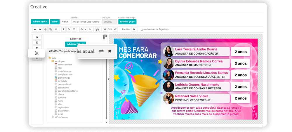Editorias Automáticas da Progic