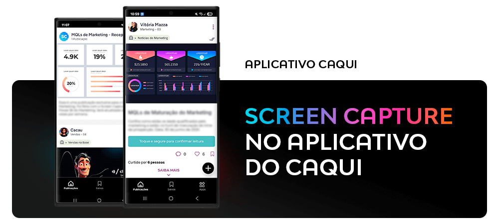 Screen Capture no Aplicativo de Comunicação Interna da Progic