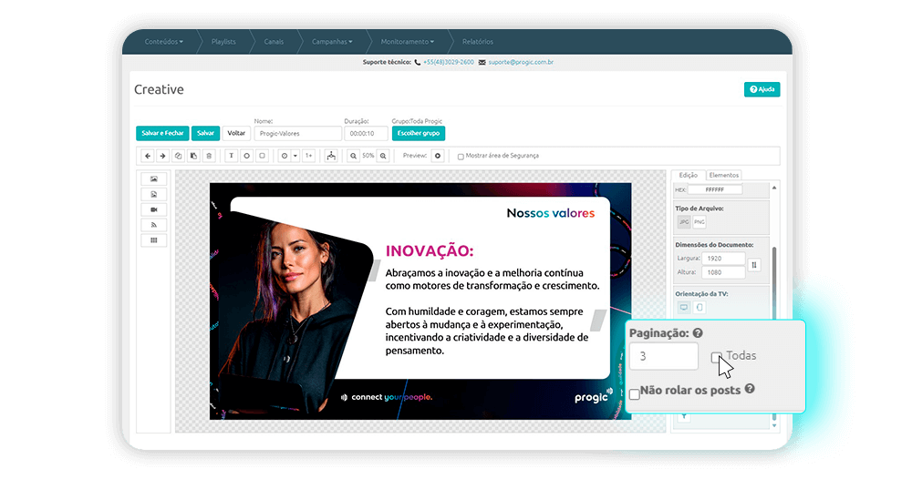 Editoria Paginada na Progic